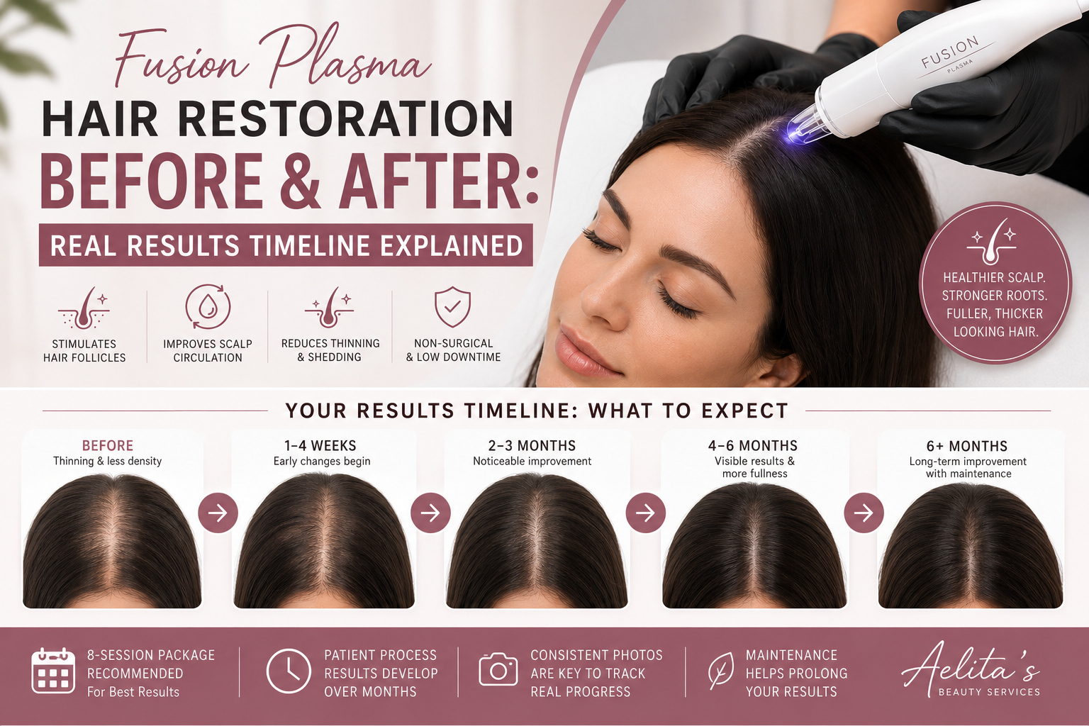 fusion plasma hair restoration before and after